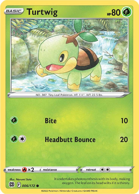 Turtwig (006/172) [Sword & Shield: Brilliant Stars]