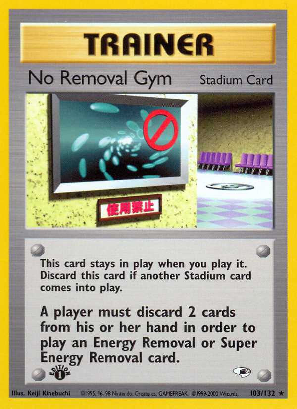 Salle de sport sans retrait (103/132) [Gym Heroes 1st Edition] 
