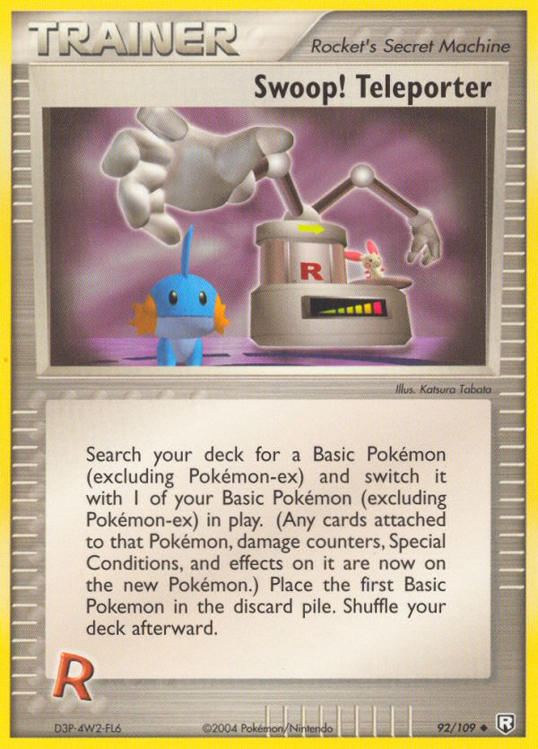 Plongez ! Téléporteur (92/109) [EX: Team Rocket Returns] 
