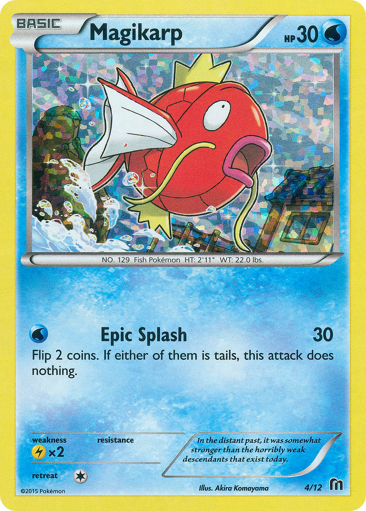 Magicarpe (4/12) [Promotions McDonald's : Collection 2016] 
