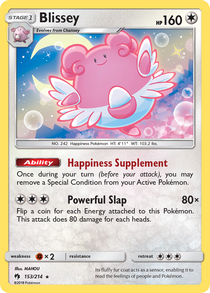Blissey (153/214) [Soleil et Lune : Tonnerre perdu] 