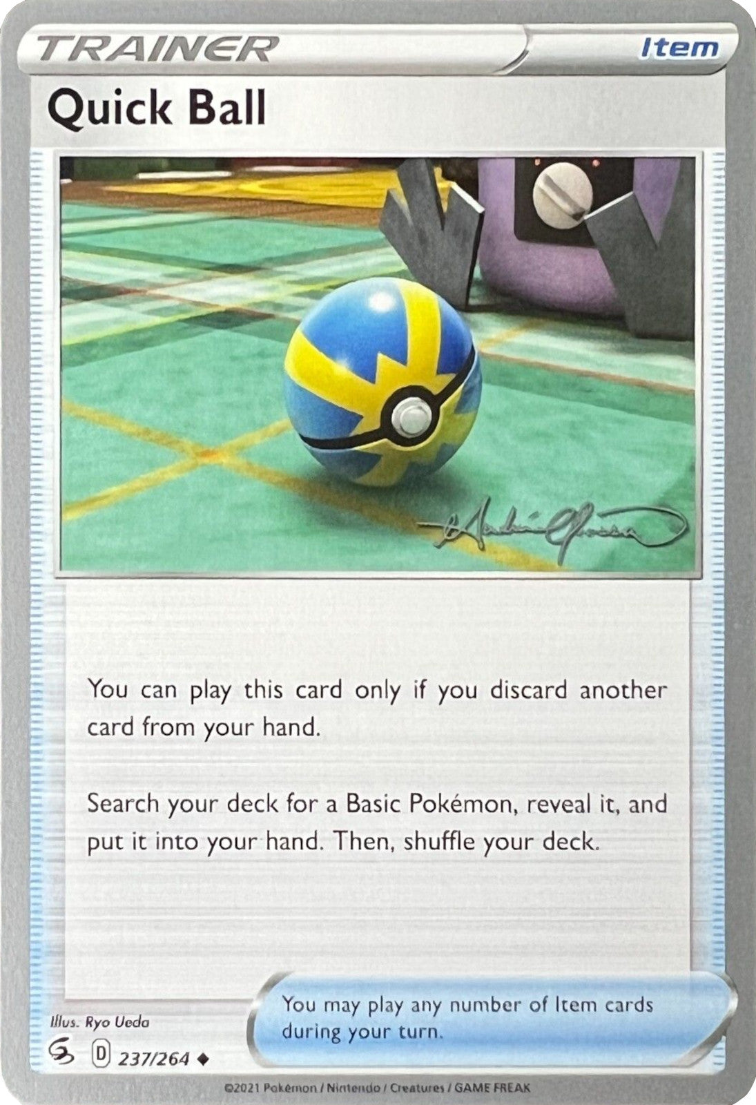 Quick Ball (237/264) (The Shape of Mew - Andre Chiasson) [Championnats du monde 2022] 