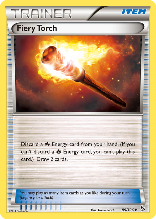 Torche ardente (89/106) [XY : Flashfire] 