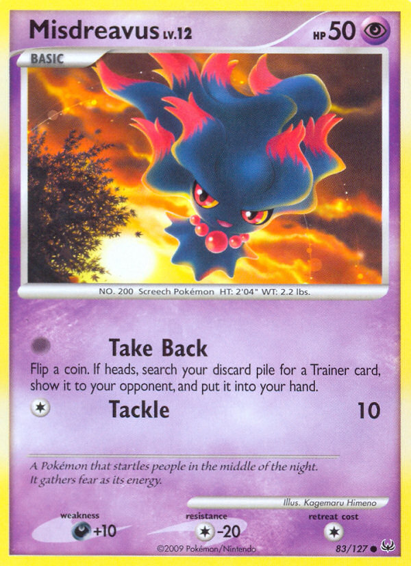 Misdreavus (83/127) [Platine : Ensemble de base] 
