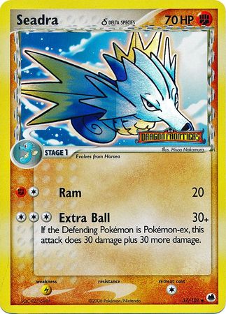 Seadra (37/101) (Espèce Delta) (Estampillé) [EX: Dragon Frontiers] 